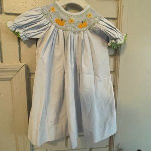 Pumpkin Bishop Dress